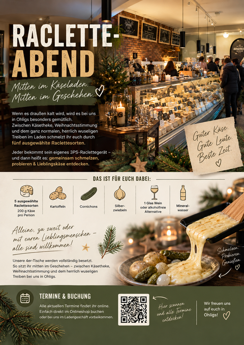Raclette Tasting - Ohligs- Samstag im November