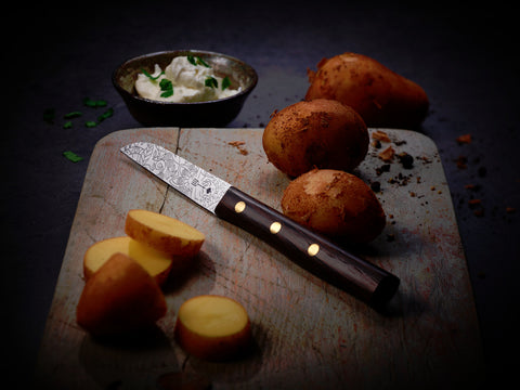 Gemüsemesser . das Zöppken - Klinge "Mosaik"